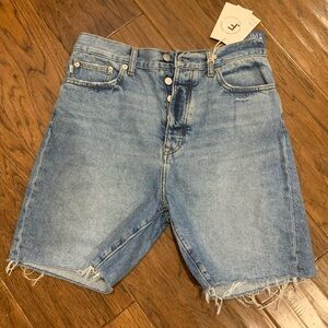 Lovers and Friends Devon High Rise 90s Cut Off Jean Shorts